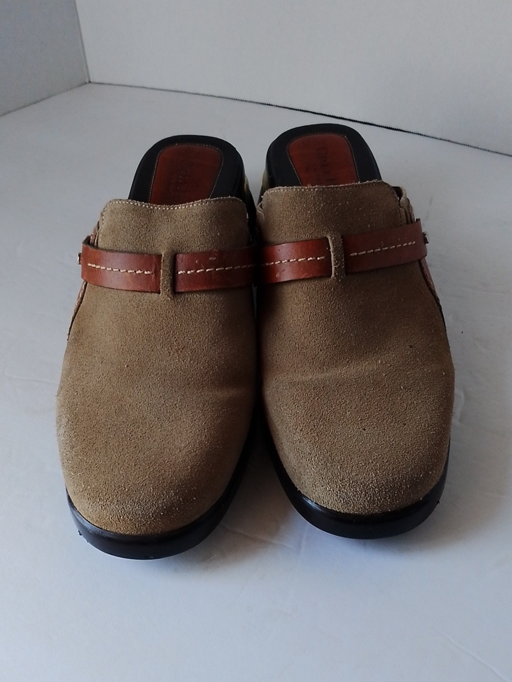 Cole Haan Country Nike Air Clog Tan 9.5 - Picture 3 of 15